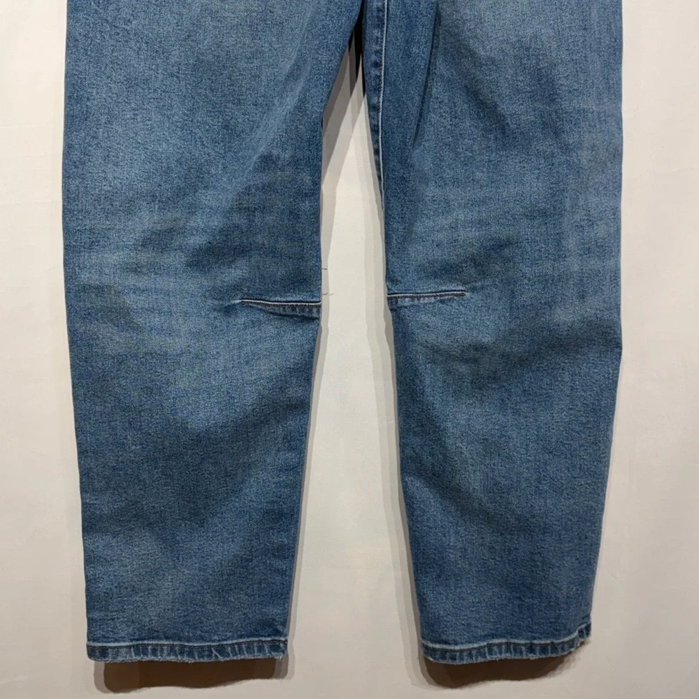 KUT From The Kloth Ashley High-Rise Slouchy Barrel Jean Improving Medium Wash 6 - Picture 9 of 12
